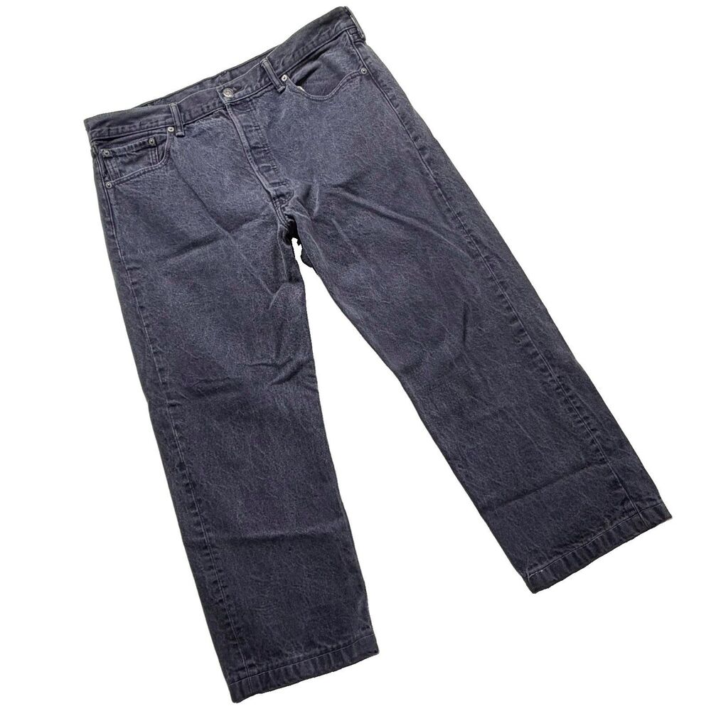 Levis 501 XX Original Fit Jeans Men’s Blue Dark Wash W40xL32 Actual Fit W38xL26